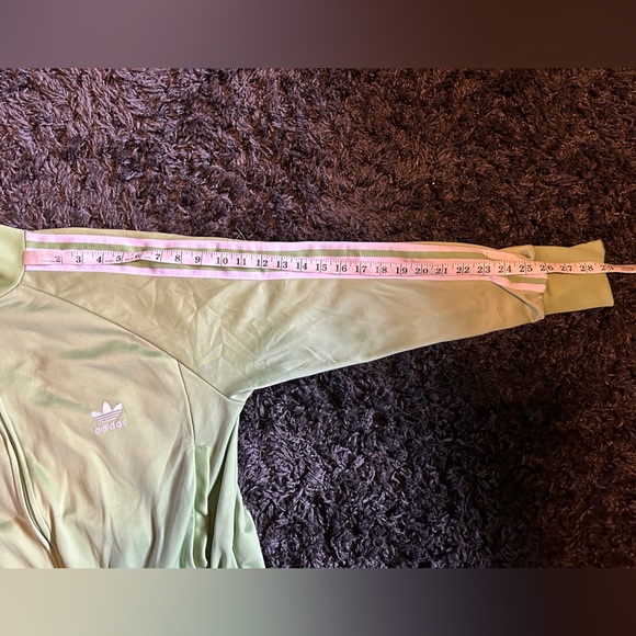 Lime Green Adidas Track Jacket-XL - Picture 9 of 11